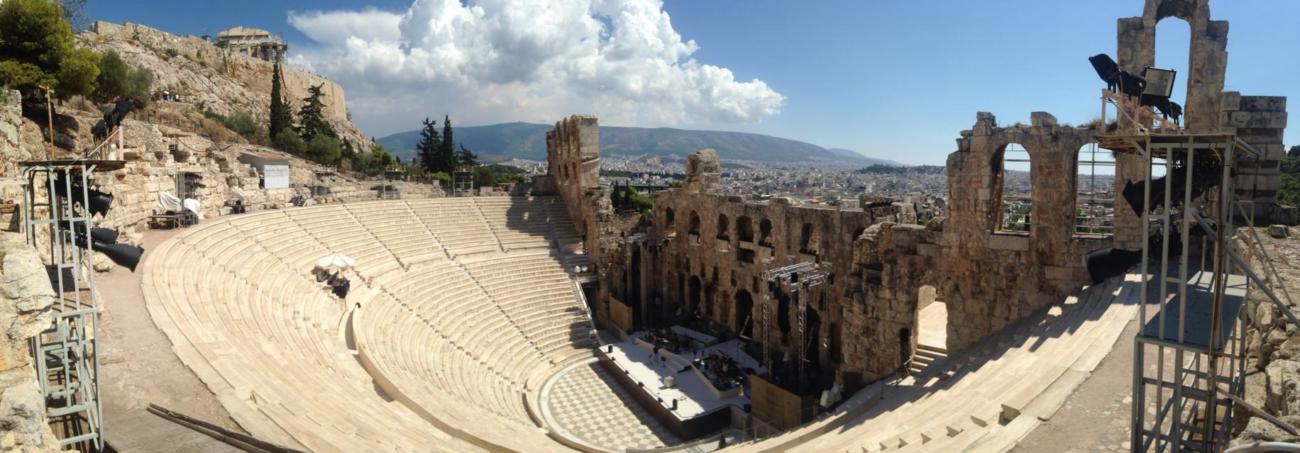 Getting very hot in Athens